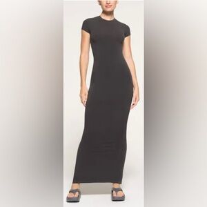 SKIMS New Vintage T-Shirt Maxi Dress Size L in Ash NWT